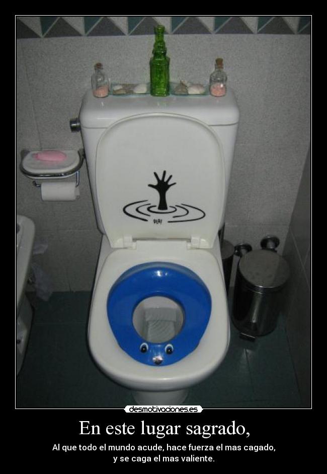 En este lugar sagrado, -