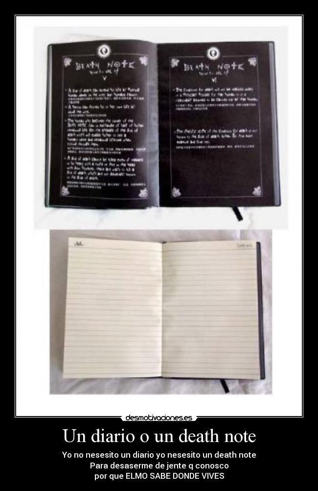 carteles death note desmotivaciones