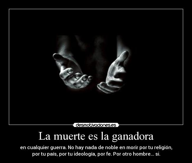 La muerte es la ganadora - 