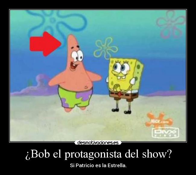 ¿Bob el protagonista del show? -