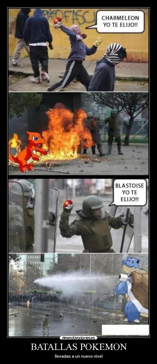 BATALLAS POKEMON - llevadas a un nuevo nivel