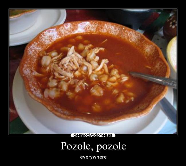 carteles pozole desmotivaciones