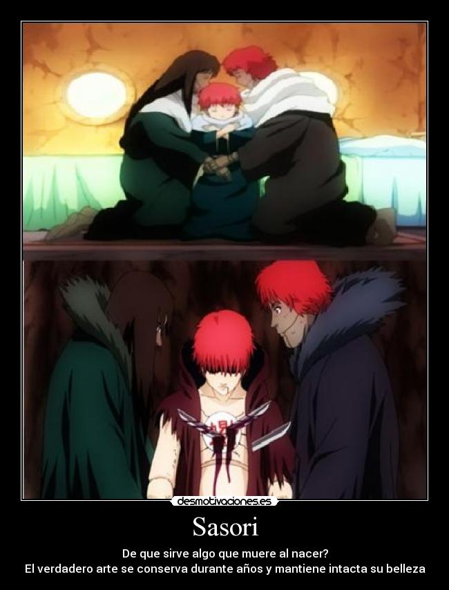 carteles sasori naruto shippuden desmotivaciones