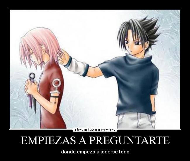 EMPIEZAS A PREGUNTARTE - donde empezo a joderse todo