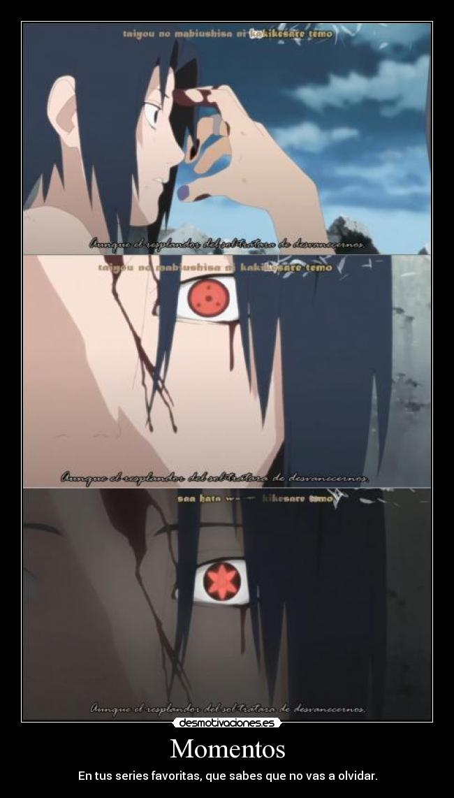 Momentos - En tus series favoritas, que sabes que no vas a olvidar.