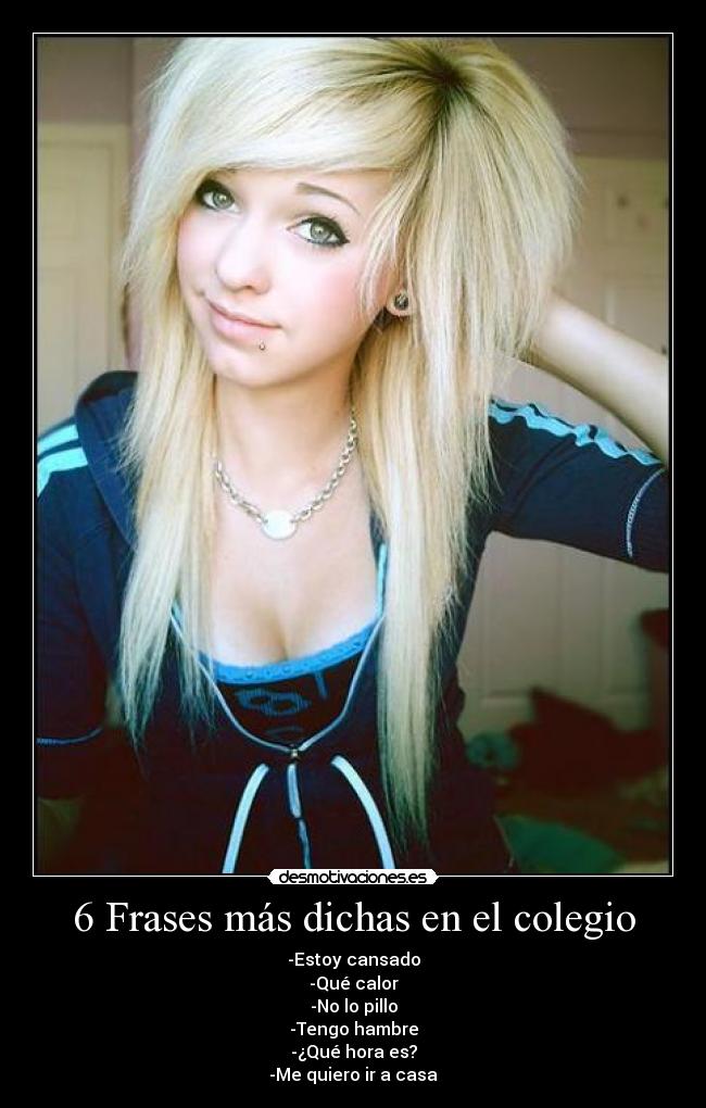 6 Frases más dichas en el colegio -