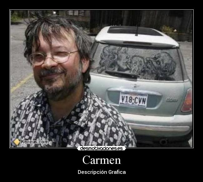 Carmen - Descripción Grafica