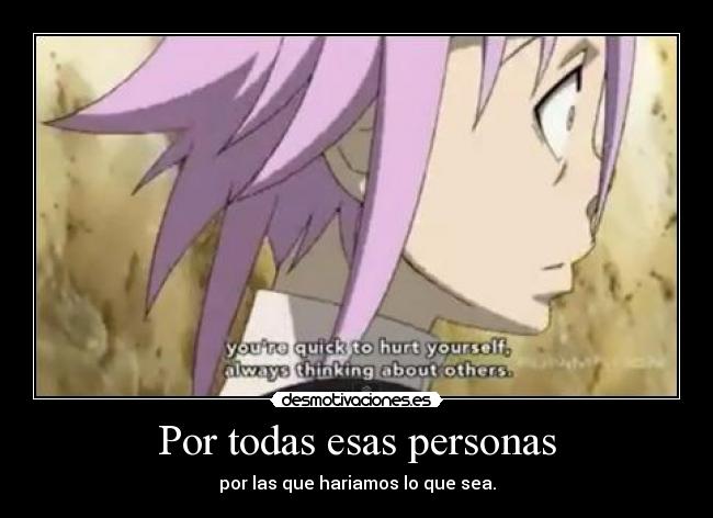 carteles crona chrona kurona soul eater manga anime otaku personas ghiblifan desmotivaciones