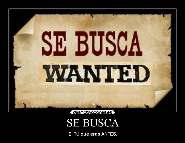 SE BUSCA -