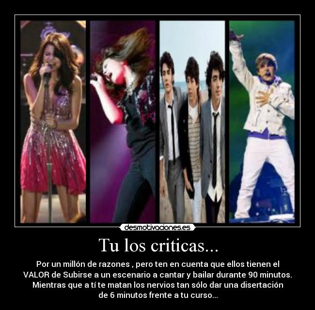 Tu los criticas... - 