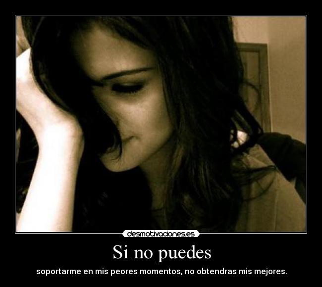 Si no puedes - 