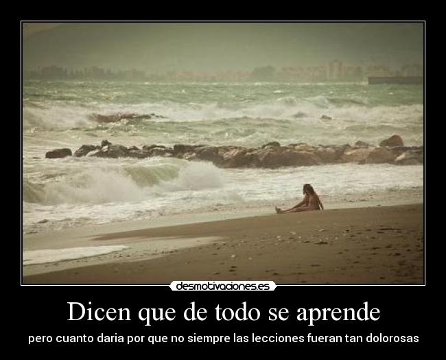 carteles lecciones dolorosas desmotivaciones