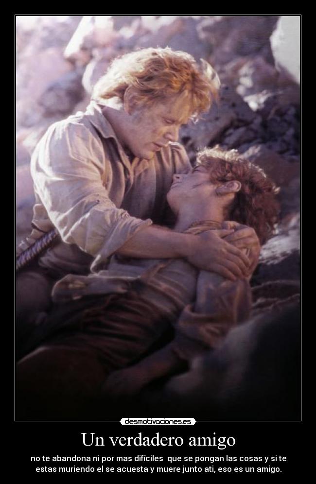 Un verdadero amigo -