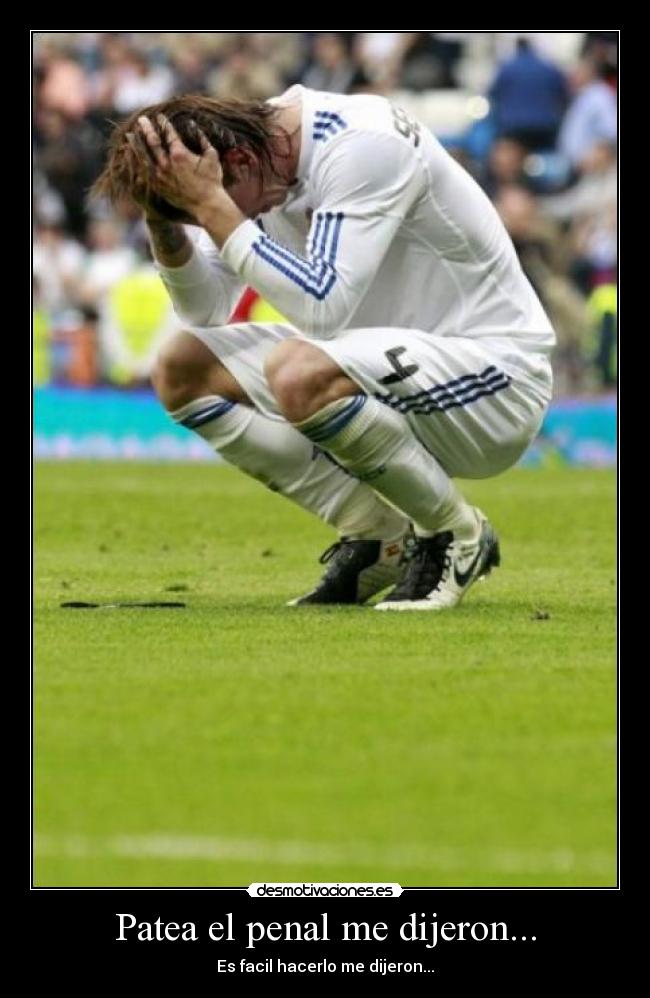 Patea el penal me dijeron... - 