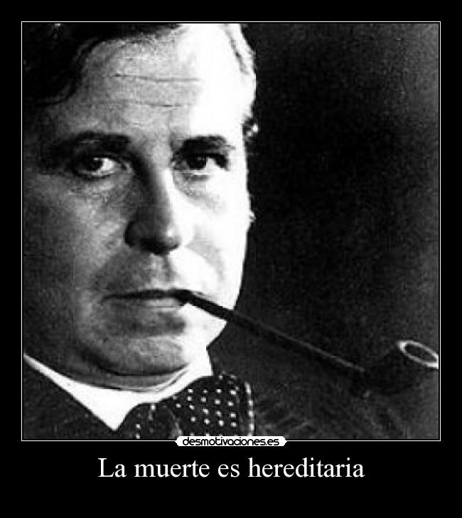 La muerte es hereditaria - 