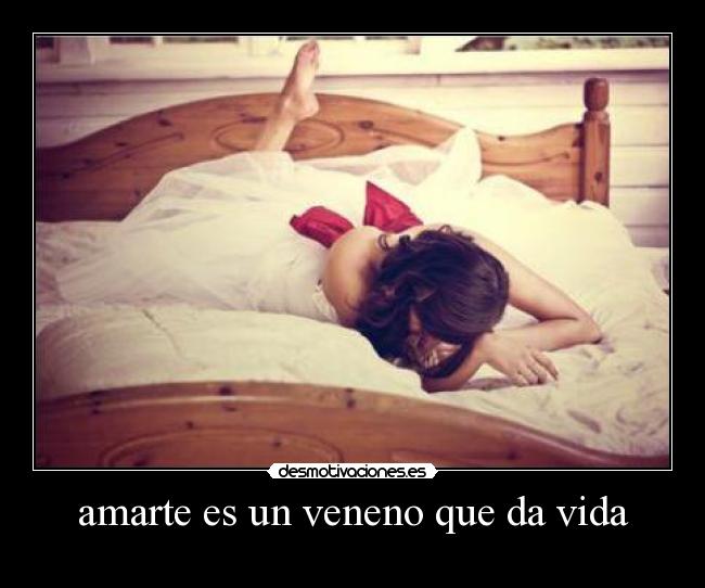 amarte es un veneno que da vida - 
