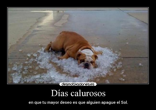 Días calurosos - 