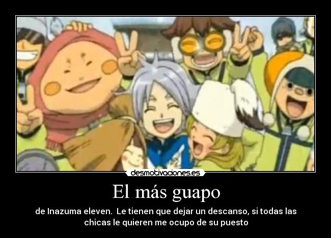 carteles inazuma eleven desmotivaciones