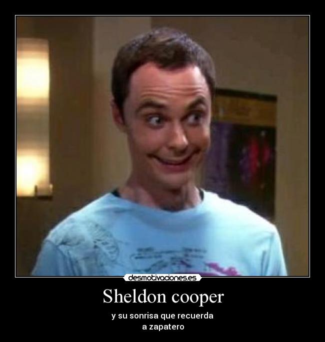 Sheldon cooper -
