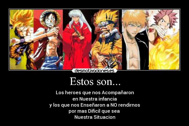 Estos son... - 