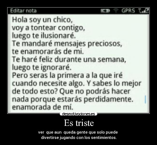 Es triste - 
