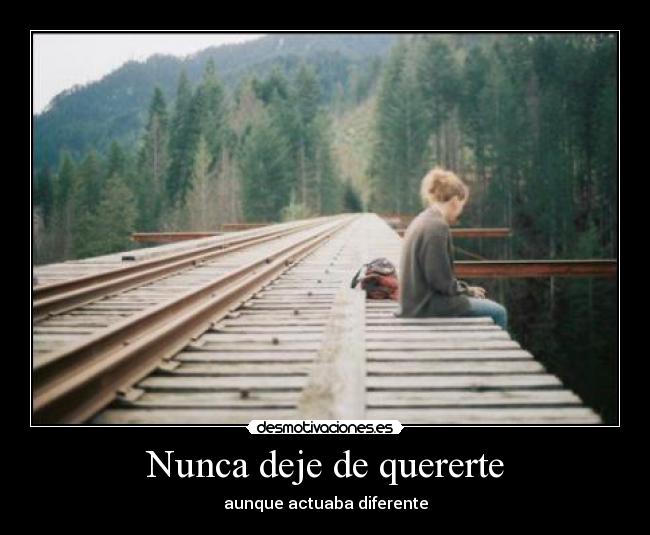 Nunca deje de quererte -