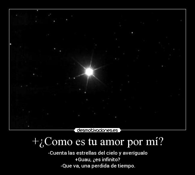+¿Como es tu amor por mí? - 