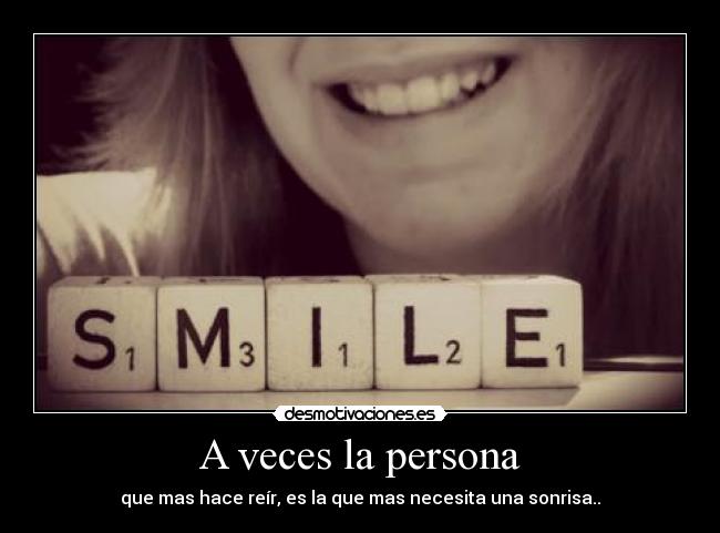 A veces la persona - 