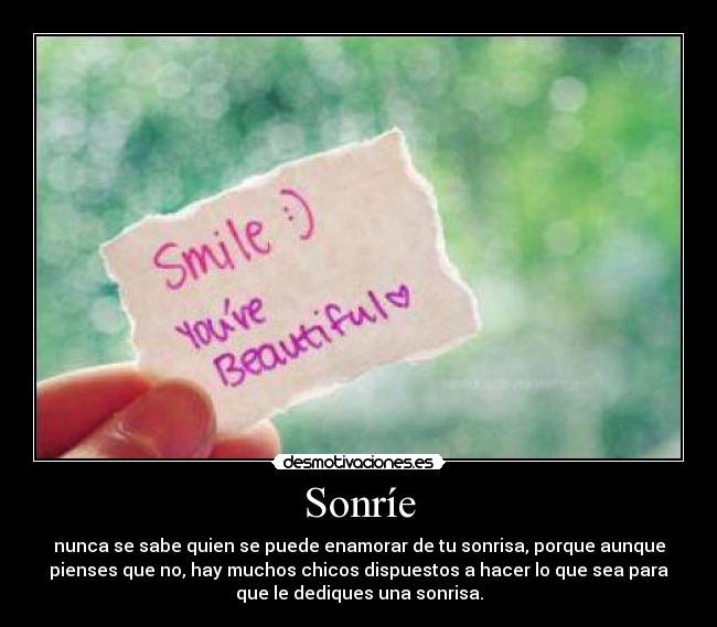 Sonríe -