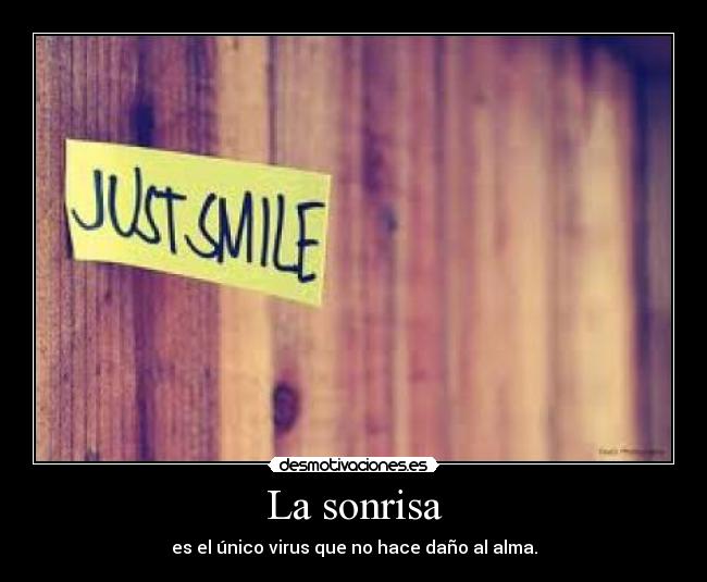 La sonrisa -