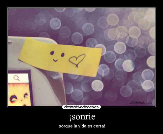 ¡sonrie - 