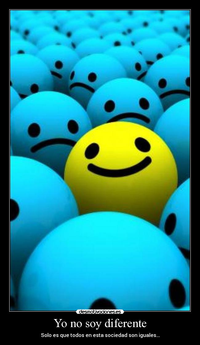 Yo no soy diferente -