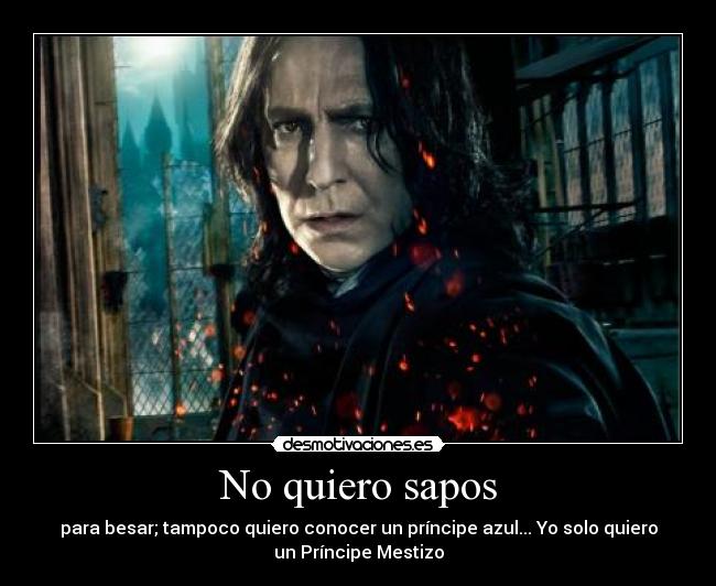 No quiero sapos -