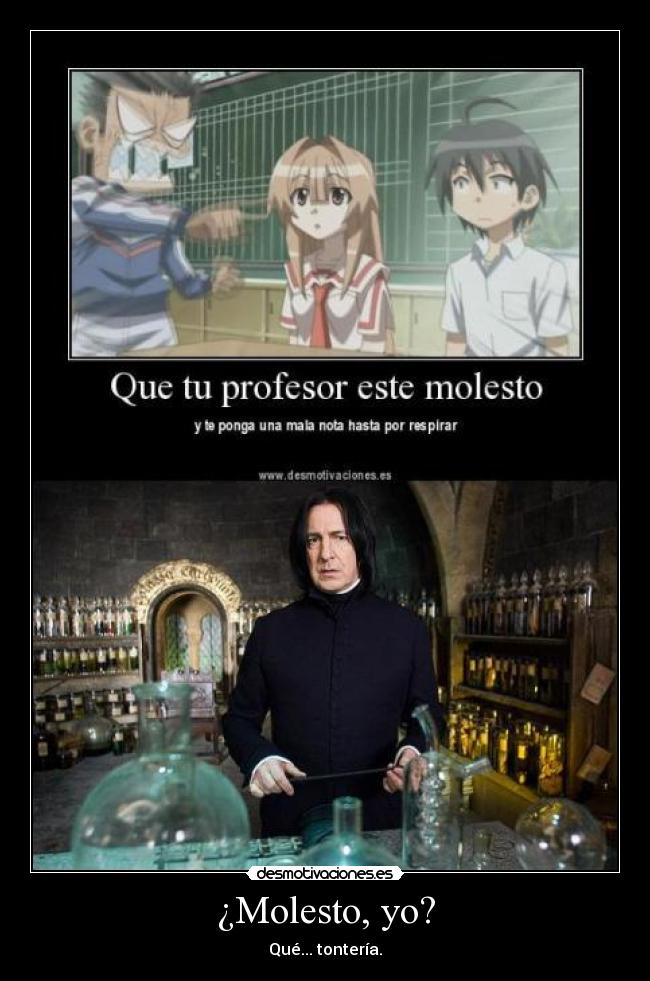 carteles snape responde efejota desmotivaciones