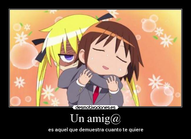 Un amig@ -