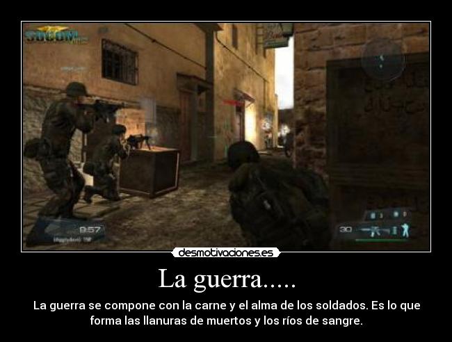 carteles guerra guerra socom juegos play station desmotivaciones
