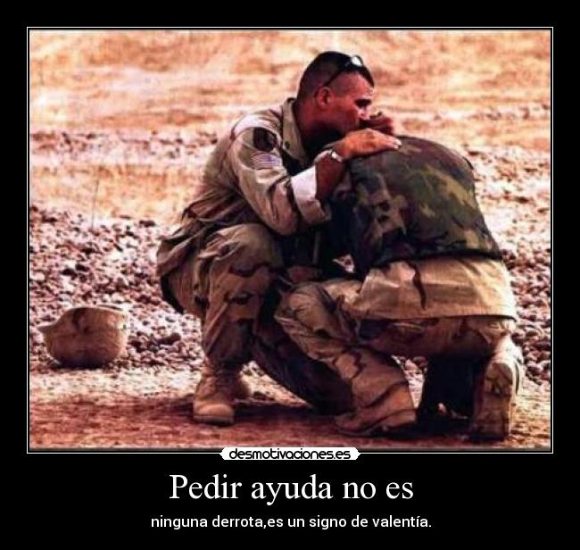 Pedir ayuda no es - 