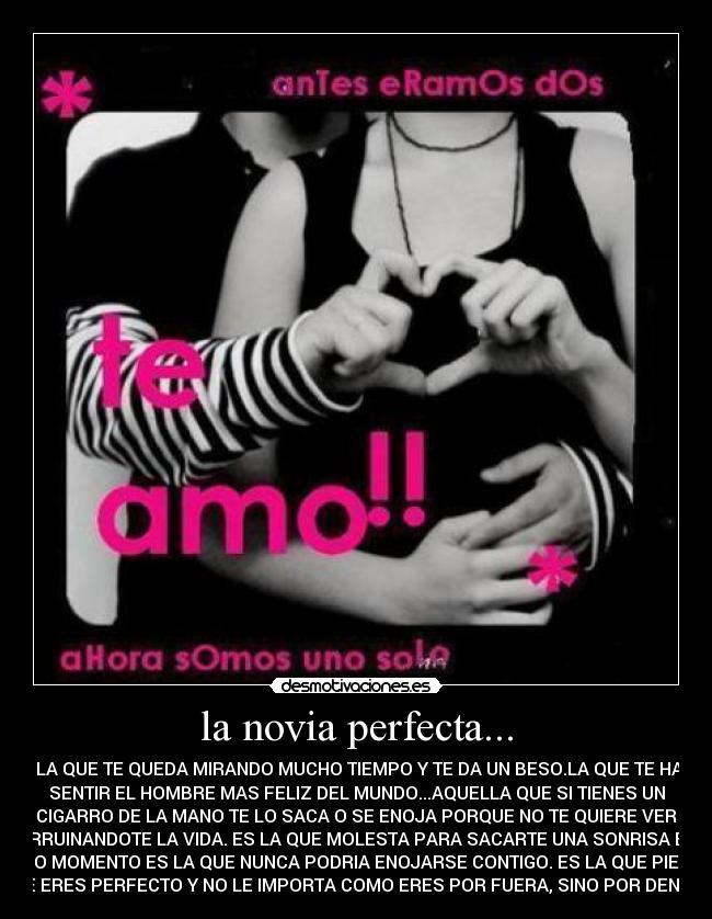 la novia perfecta... - 