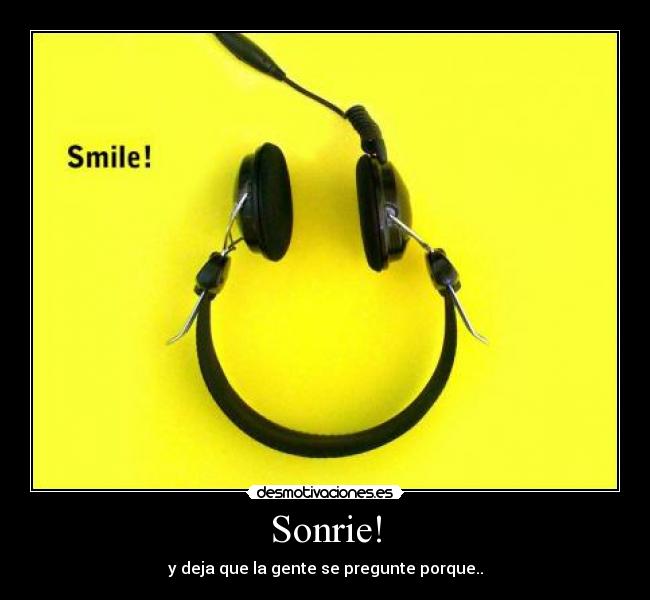 Sonrie! -