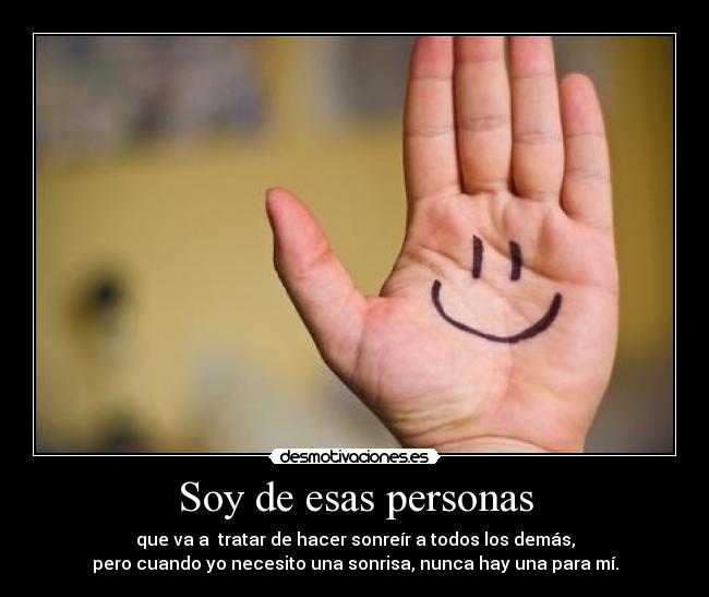 Soy de esas personas - 