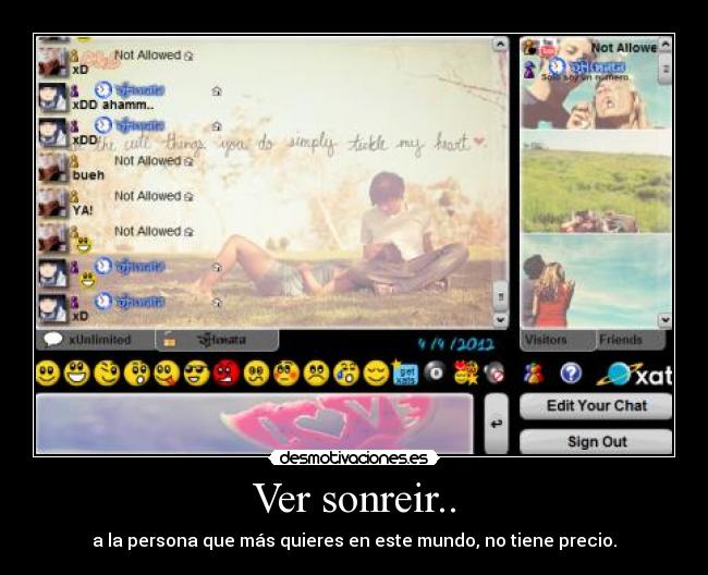 Ver sonreir.. - 
