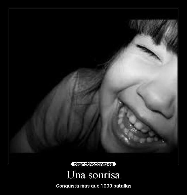 Una sonrisa - 