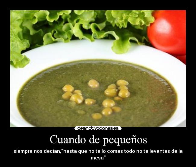 Cuando de pequeños - 