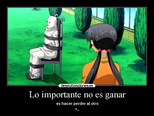 Lo importante no es ganar - 
