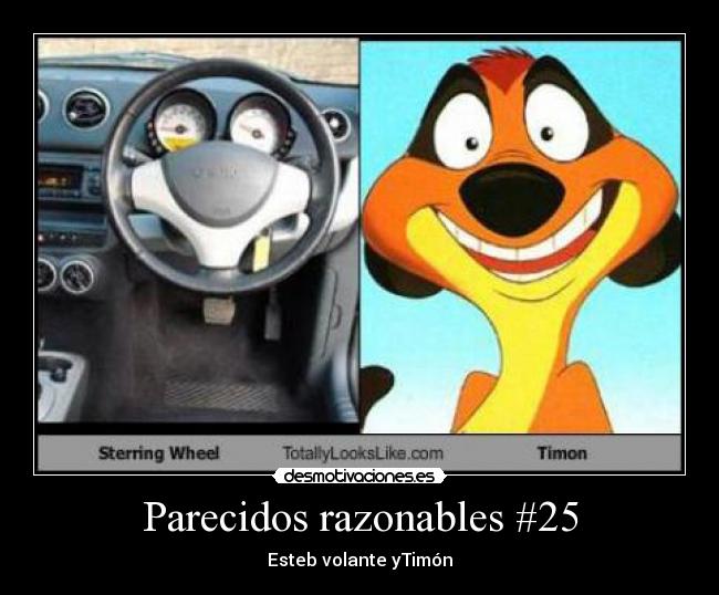 Parecidos razonables #25 -