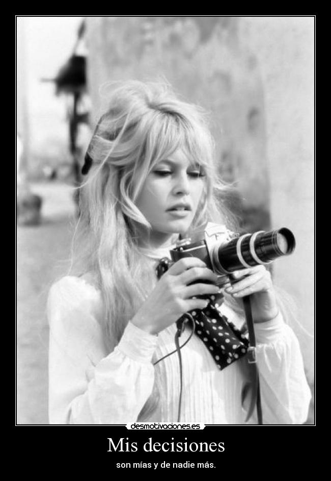 Mis decisiones - 