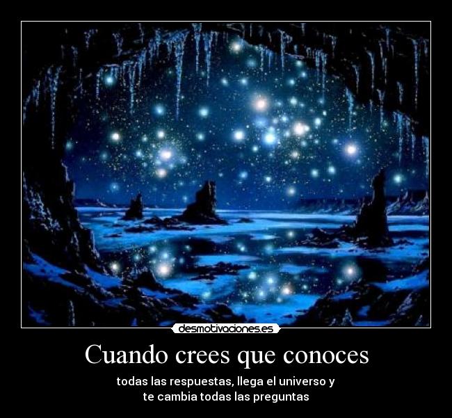 carteles cuando crees que conoces desmotivaciones