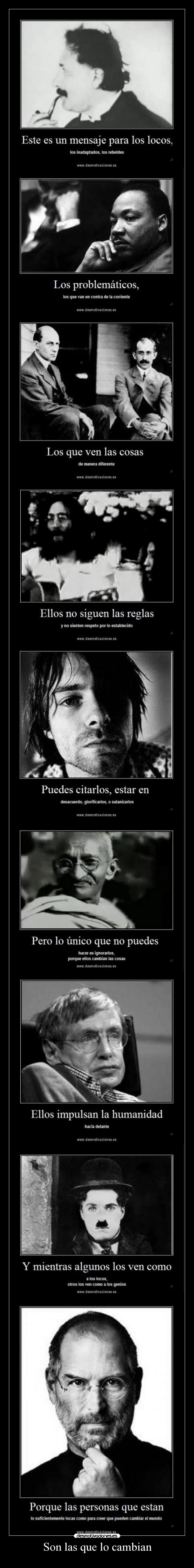 Son las que lo cambian -