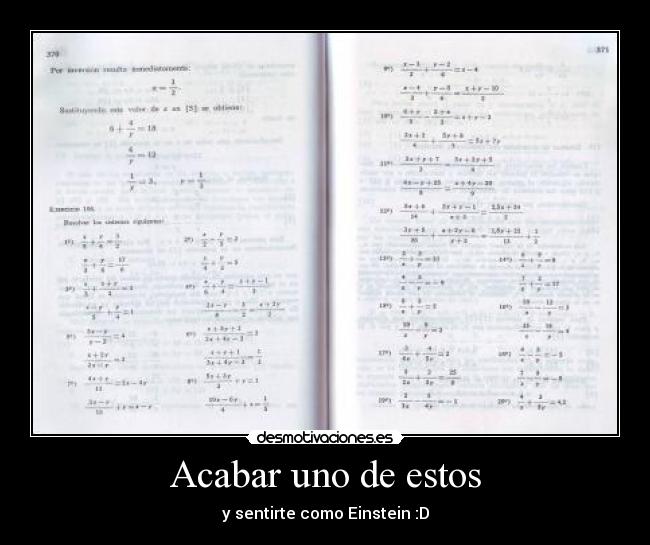 Acabar uno de estos - y sentirte como Einstein :D