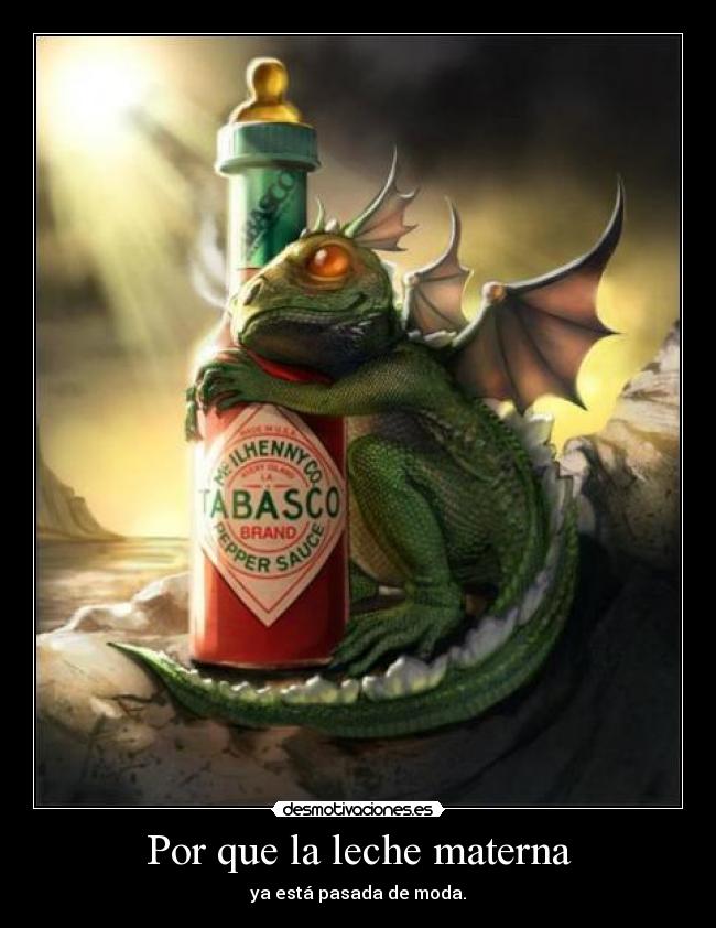 Por que la leche materna - 